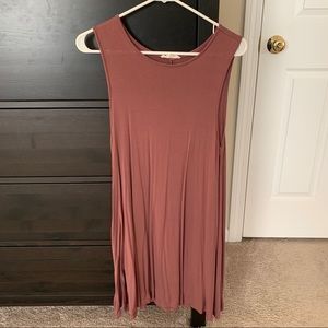 L.A. hearts sleeveless swing dress